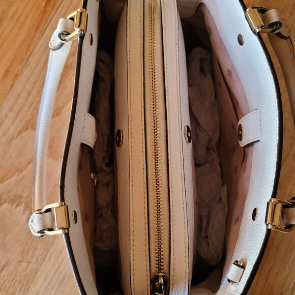 Kate Spade Leila Medium Triple Compartment Satchel Crossbody Bag - Picture 7 of 11